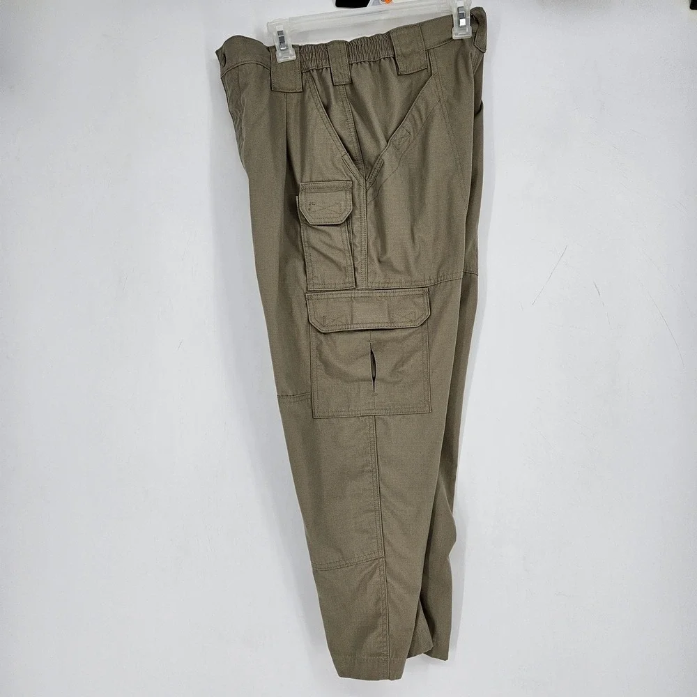 5.11 Tactical Pants Mens 34 x 30‎ Ripstop Utility Cargo Tan Beige Outdoors Work